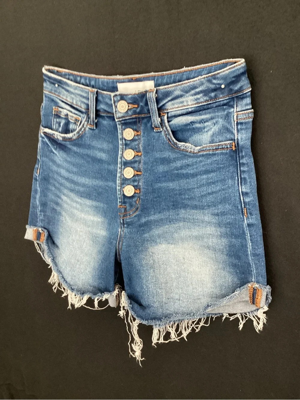 Vervet button fly Jean shorts size small